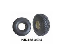 Black PU rempli de pneus solides